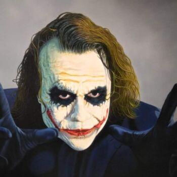 Pintura titulada "Joker" por Peda Radovanovic, Obra de arte original, Oleo
