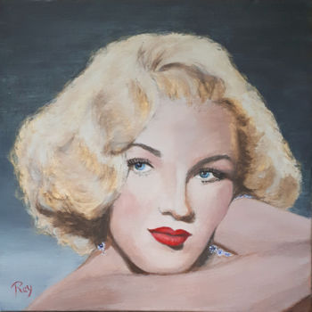 Painting titled "Sublime Marilyn" by Pedro Bujeque (Rey), Original Artwork, Acrylic