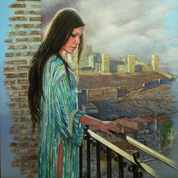 Peinture intitulée "Corazón de Otro Tie…" par Vergara, Œuvre d'art originale, Huile