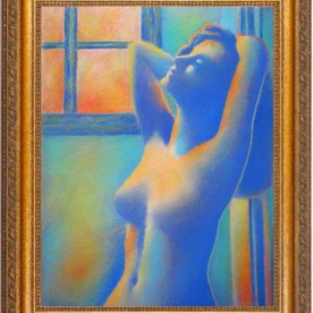 Drawing titled "DESNUDO" by Pedro Andres Gutierrez Ayala, Original Artwork, Other