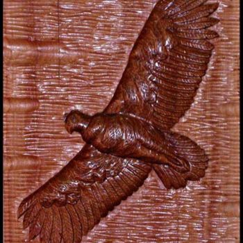 Escultura titulada "Condor andino" por Pedro Alberto Galindo Chagín, Obra de arte original