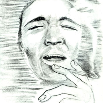 Drawing titled "Bob.jpg" by Pedro Ildo, Original Artwork, Graphite