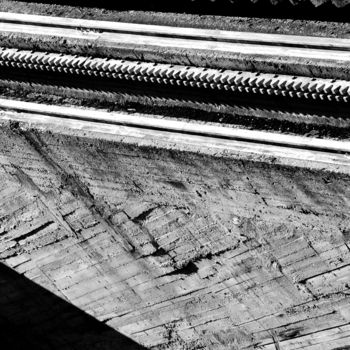 Fotografie mit dem Titel "Lock" von Pedro Noir, Original-Kunstwerk, Digitale Fotografie Auf Keilrahmen aus Holz montiert