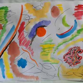 Painting titled "Sem nome" by Pedropicasso, Original Artwork