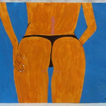 Painting titled "joana" by Pedropicasso, Original Artwork
