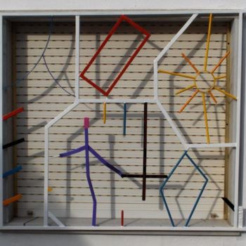 Escultura intitulada "grade de janela 2" por Pedropicasso, Obras de arte originais