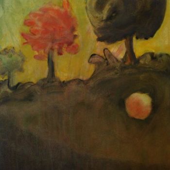 Malerei mit dem Titel "SERIE ARBRE" von Muryel Tomme, Original-Kunstwerk