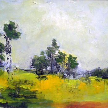 Painting titled "paysage-11.jpg" by Maxemile, Original Artwork, Acrylic