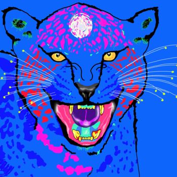 "Panther" başlıklı Dijital Sanat Pelin Gürses tarafından, Orijinal sanat, 2D Dijital Çalışma