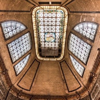 Fotografie mit dem Titel "Hall de Gare" von François Peltzer, Original-Kunstwerk, Digitale Fotografie