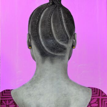 Peinture intitulée "EWA iV" par Pelumi Fasasi, Œuvre d'art originale, Acrylique