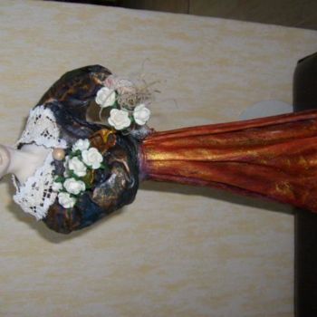 Peinture intitulée "la brassée de fleurs" par P'Lyne, Œuvre d'art originale