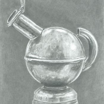 Drawing titled "The Ball" by Moa Dessins, Original Artwork