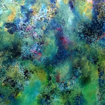 Painting titled ""Coral"" by Mailis Pendu, Original Artwork, Acrylic