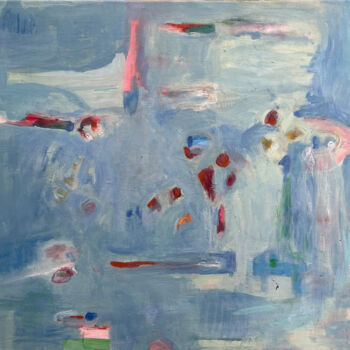 Картина под названием "Substance" - Penelope Van Hoorn, Подлинное произведение искусства, Акрил Установлен на Деревянная рам…