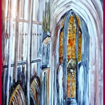 Painting titled "cathedrale.jpg" by Penny G Peckmann, Original Artwork