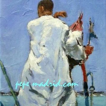 Painting titled "Navegando por El Ni…" by Pepe Madrid, Original Artwork