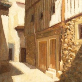 Painting titled "Arquitectura popula…" by Pepe Madrid, Original Artwork
