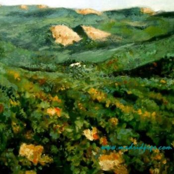 Pintura titulada "Cortijo andaluz (Mo…" por Pepe Madrid, Obra de arte original