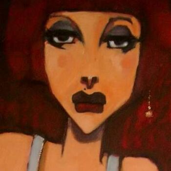 Painting titled "El hada mas hermosa…" by Pepe Madrid, Original Artwork