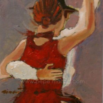 Pintura titulada "Tango VI" por Pepe Madrid, Obra de arte original