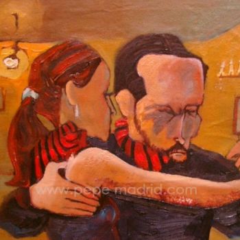 Painting titled "Tango XVIII" by Pepe Madrid, Original Artwork