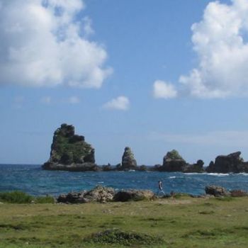 Photographie intitulée "Pointe des Chateaux" par Pepsanegwada, Œuvre d'art originale