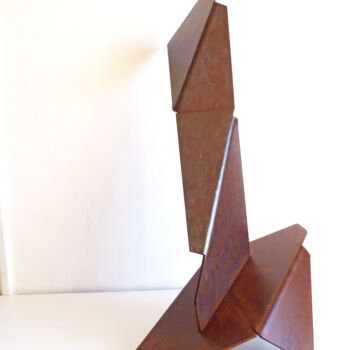 Sculpture intitulée "Atalaia" par Pere Marti, Œuvre d'art originale, Métaux