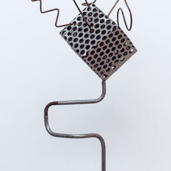 Rzeźba zatytułowany „Rutinas routines” autorstwa Pere Marti, Oryginalna praca, Metale