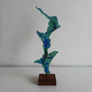 雕塑 标题为“Fondo marino” 由Pere Marti, 原创艺术品, 金属