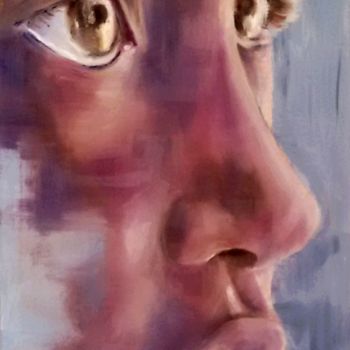 Painting titled "huile_portrait.png" by Sonia Pere, Original Artwork, Oil