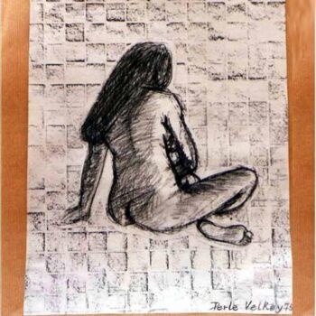 Картина под названием "nu" - Perle Velkey, Подлинное произведение искусства