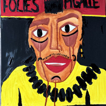 "Les folies" başlıklı Tablo Perlou tarafından, Orijinal sanat, Akrilik