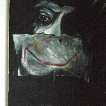 Painting titled "SMILE (29-1-2012)" by Dora, Original Artwork