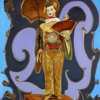 Pintura titulada "Manaquin" por Stuart Perry, Obra de arte original, Otro