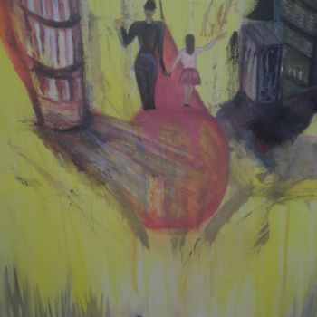 Painting titled "Sonho" by Pessoa, Original Artwork, Acrylic