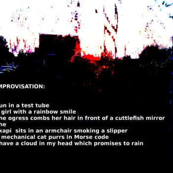 Digital Arts titled "Improvisation" by Pete Shepherd, Original Artwork, 2D Digital Work