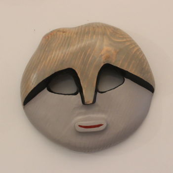 Sculpture titled "Quiet" by Peter Lattey, Original Artwork, Wood