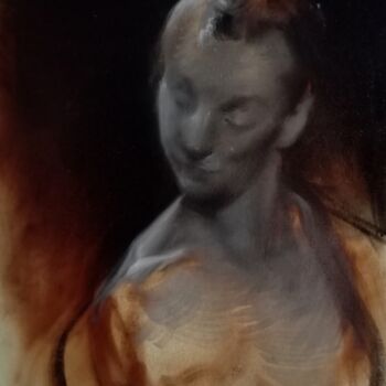 Картина под названием "Studies of a Dancer…" - Peter Balog, Подлинное произведение искусства, Масло Установлен на Деревянная…