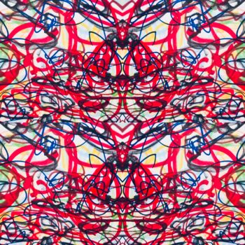 Digitale Kunst mit dem Titel "Sewi" von Peter Ceccon, Original-Kunstwerk, Digitale Collage