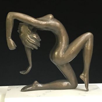 Escultura intitulada "Liberty" por Peter King, Obras de arte originais, Bronze