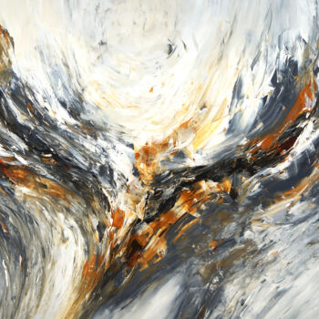 Картина под названием "Nature Wings XXL 1" - Peter Nottrott, Подлинное произведение искусства, Акрил