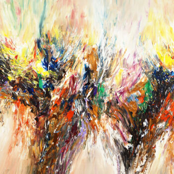 "Awesome Daydream XX…" başlıklı Tablo Peter Nottrott tarafından, Orijinal sanat, Akrilik