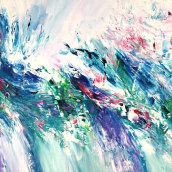 Картина под названием "Awesome Abstraction…" - Peter Nottrott, Подлинное произведение искусства, Акрил