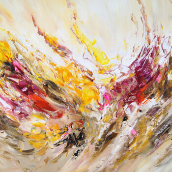 Peinture intitulée "Hot Summer Breeze L…" par Peter Nottrott, Œuvre d'art originale, Acrylique