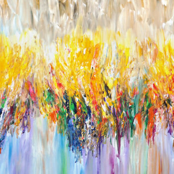 Pittura intitolato "Just Dreaming XXL 5" da Peter Nottrott, Opera d'arte originale, Acrilico