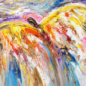 Картина под названием "Like An Angel XL 1" - Peter Nottrott, Подлинное произведение искусства, Акрил
