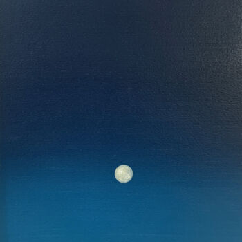 Pittura intitolato "Lunair - II" da Peter Pitout, Opera d'arte originale, Olio