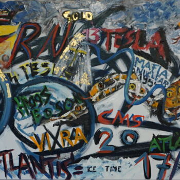 绘画 标题为“Mafia-Nuclear” 由Peter Stutz, 原创艺术品, 油