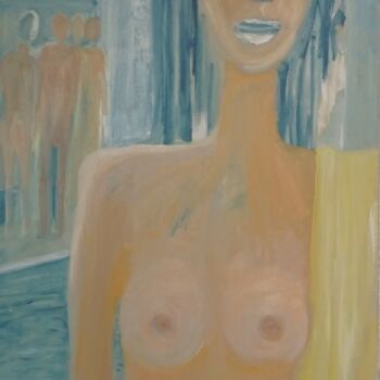 绘画 标题为“Jeune Femme” 由Peter Stutz, 原创艺术品, 油